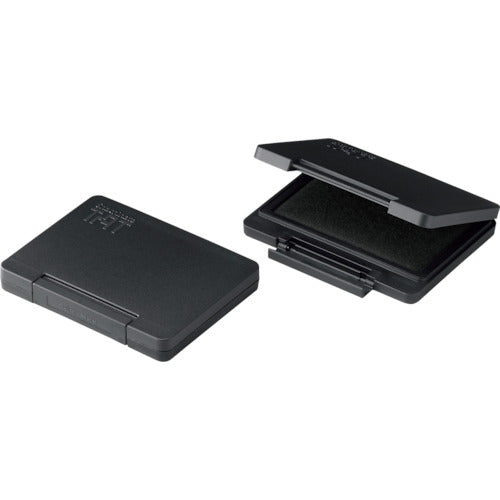 シヤチハタ 強着スタンプ台タート金属用大形 黒 ATMN-3-K 1 個