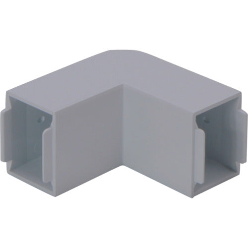 マサル エムケーダクト付属品 内外マガリ 3号 グレー MDK131 1個