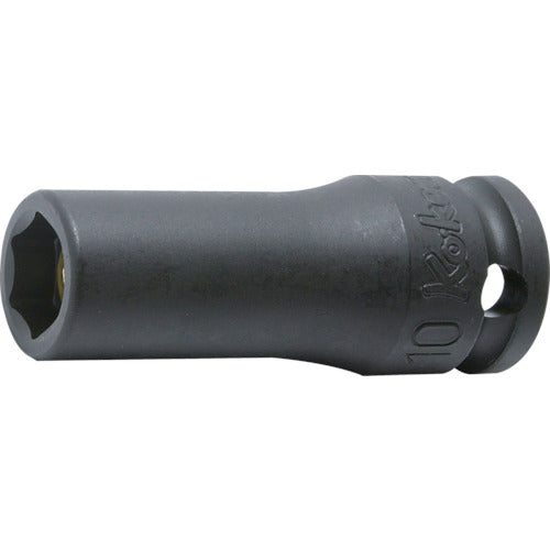 Ko-ken 9.5mm 삽입 6각 세미 딥 소켓(슬라이드 MG부착) 10mm 13300XG-10 1개