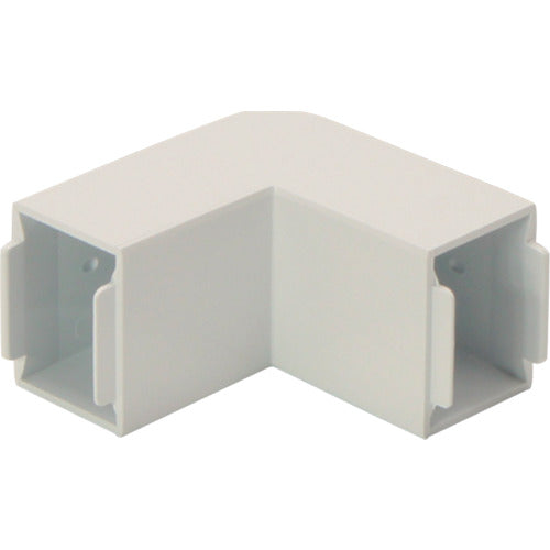 マサル エムケーダクト付属品 内外マガリ 2号 クリーム MDK125 1個