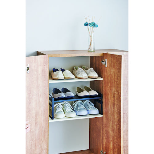 TENMA PRX 美style 下駄箱内 伸縮式スタッキングラック 811000572 1台