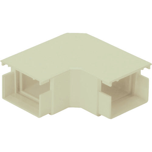 マサル エムケーダクト付属品 平面マガリ 0号 クリーム MDM105 1個