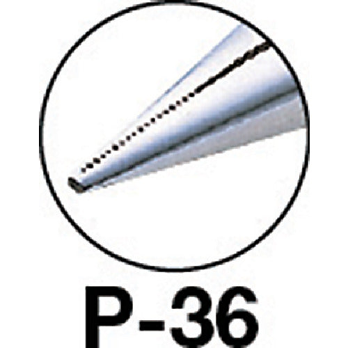 HOZAN Miniature Radio Pliers 125mm with Knurling P-36 1pc