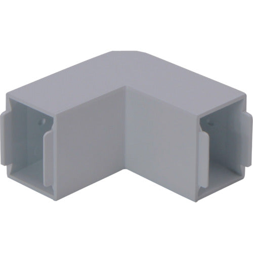 マサル エムケーダクト付属品 内外マガリ 1号 グレー MDK111 1個