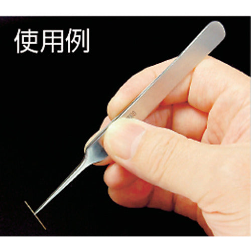 HOZAN Tweezers 125mm Thick Type P-892 1pc