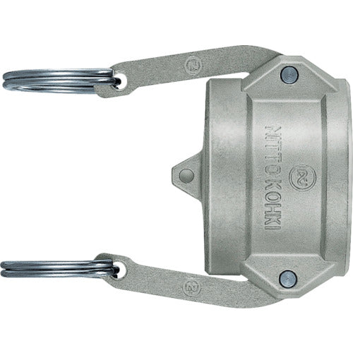 Nitto Lever Lock Coupler (Plug Cap) Stainless Steel Mating Mounting Size 3/4 inch (03651) L-6PD SUS NBR 1 piece