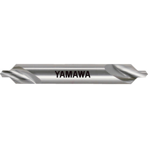 Yamawa Strong Twist Groove A-Type 90° Center Hole Drill CE-Q 3X90°X7.7 CE-Q-3 1 Piece