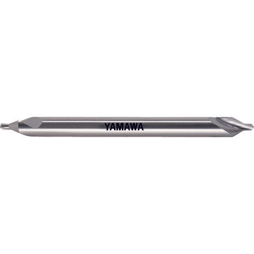 Yamawa Long Shank Strong Twist Groove A Type 60° Center Hole Drill CE-SL L100 1X60°X4 CE-SL-100-1 1 Piece