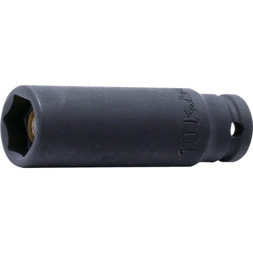 Ko−ken 6.35mm差込 インパクトディープソケット(スライドMG付)10mm 12300G-10 1個