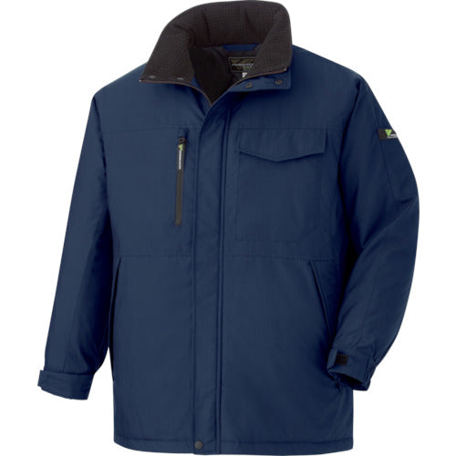 미도리 안전 벨덱셀 대전 방지 경량 방한 코트 VE1067 L VE1067-UE-L 1 착용