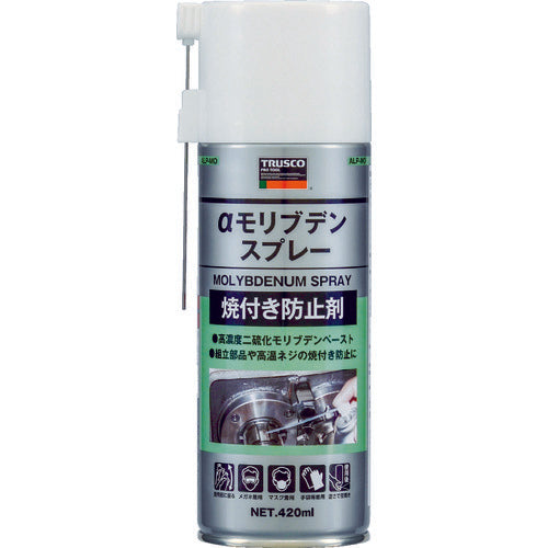 TRUSCO Alpha Molybdenum Spray 420ml ALP-MO 1 bottle