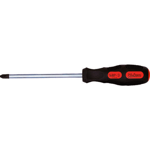 Ko-ken Phillips head screwdriver, shaft length 300 mm, No. 2, 168P-2(300), 1 piece