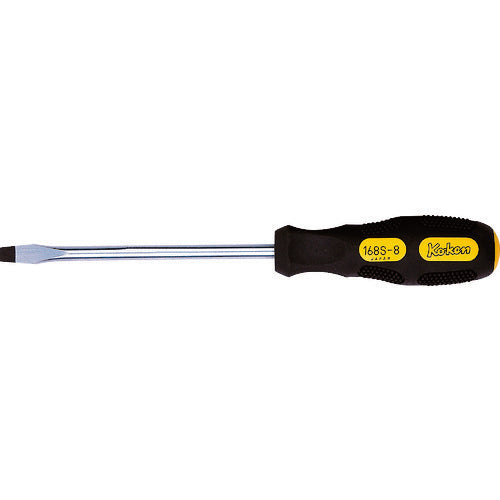 Ko-ken flat head screwdriver, shaft length 300 mm, No. 6, 168S-6(300), 1 piece