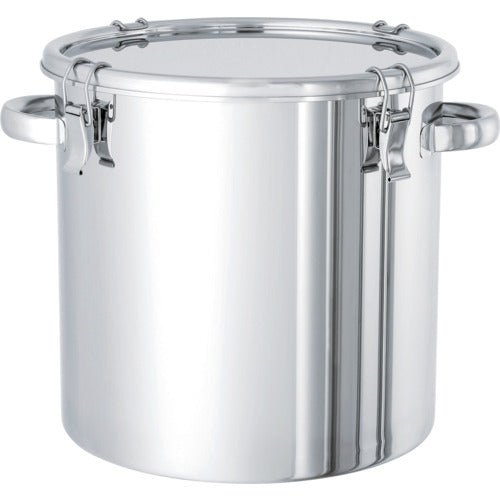 MONOVATE 스테인리스 밀폐 용기(캐치 클립식) 50L CTH-39H 1개