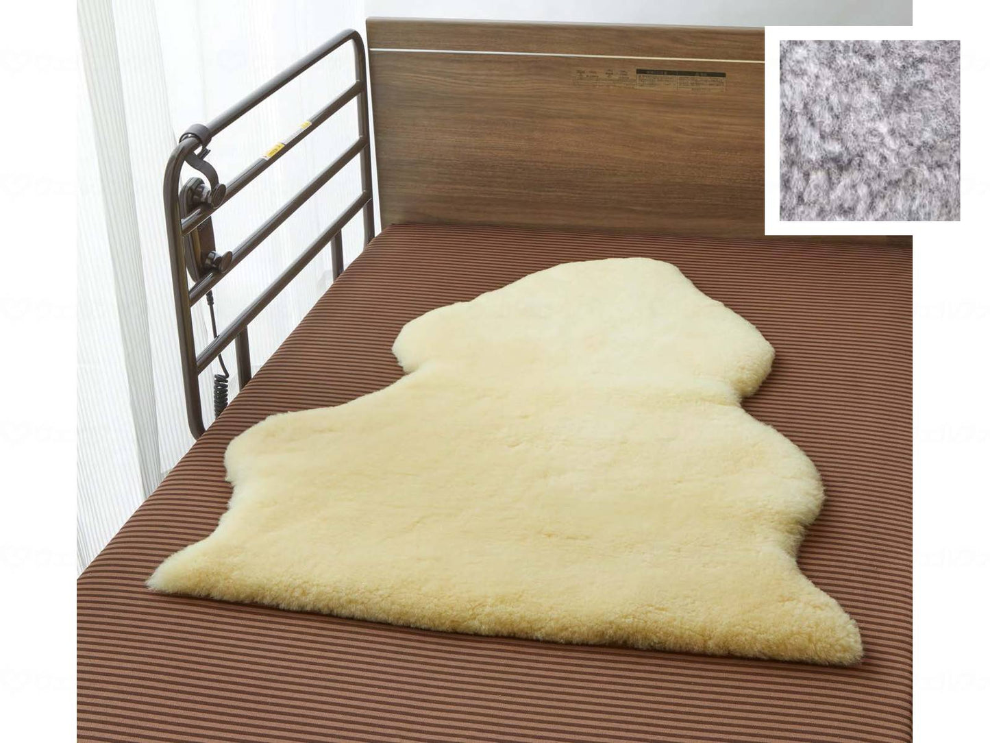 Daiei Bedsore Prevention Muton Mattress Light Gray 90