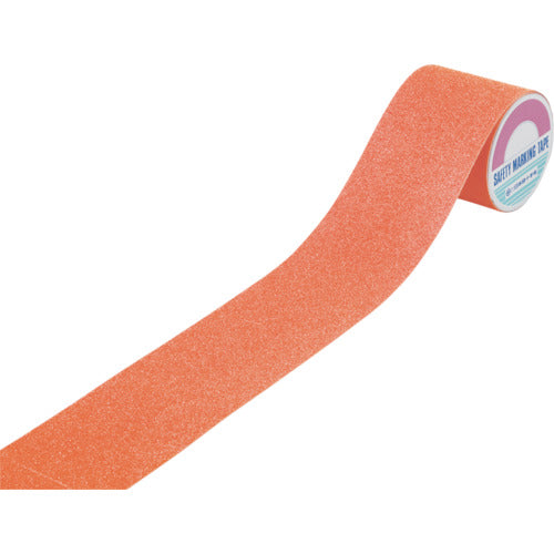 녹색 십자 미끄럼 방지 테이프 형광 오렌지 ASS-105FOR 100mm폭×5m PVC+광물 실내외 겸용 260313 1권