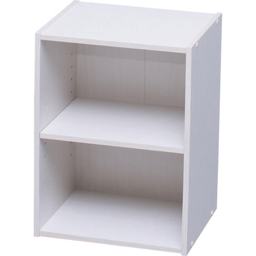 IRIS 250473 Modular Box with Adjustable Shelf, Off-White, MDB-2K-WH, 1 Unit