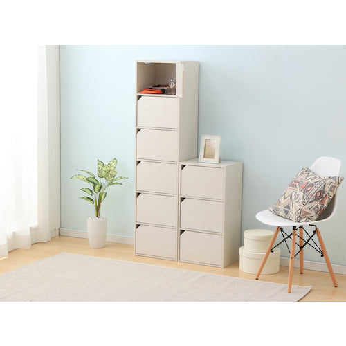 IRIS 250485 Module Box with Door, Off-White, MDB-6D-WH, 1 Unit