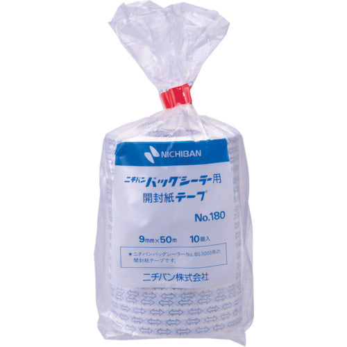 Nichiban Back Sealing Opening Paper Tape BS180 BS180 10 Rolls