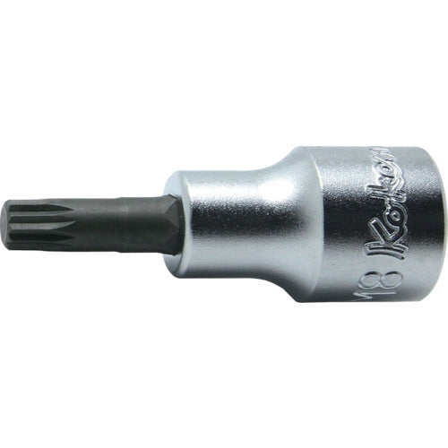 Ko-ken 12.7mm 삽입 3중 4각 비트 소켓 전체 길이 60mm M16 4020.60-M16 1개