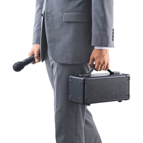 SANWA ワイヤレスマイク付き拡声器スピーカー MM-SPAMP7 1台