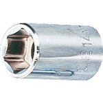 TONE ソケット(6角) 対辺寸法14mm 全長35mm 4S-14 1個