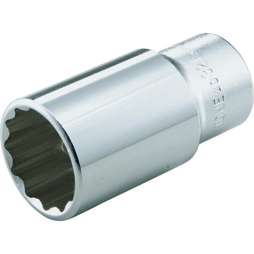 TONE ディープソケット(12角) 対辺寸法32mm 全長100mm 6D-32L 1個