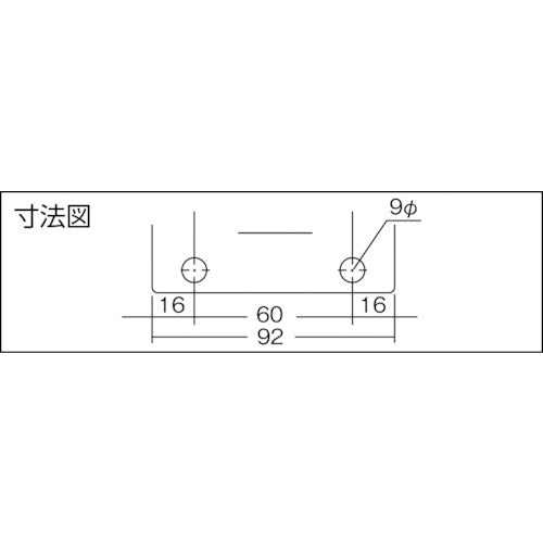카도다 가로누름형 토글 클램프 No. 51BS중 가압력 3.0kN KC-51BS-M 1개