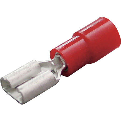 Nichifu Plug-in Connection Terminal (100 pieces) TMEDV 480509-F-RED 1 PK