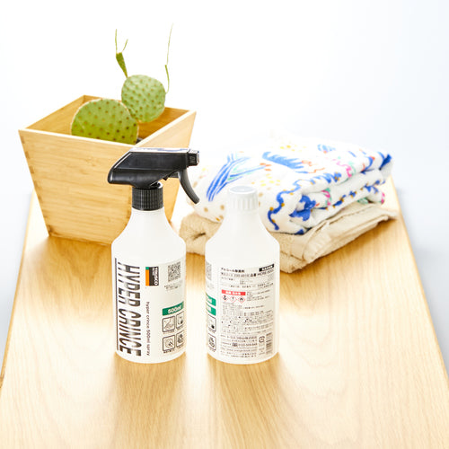 TRUSCO 【※軽税】アルコール除菌剤HYPER CRINCE 500ml詰替え HCRE-500C 1 本