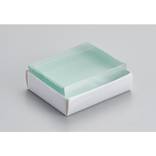 TRUSCO Slide Glass, Frosted, White (50 pieces) SG-FWH 1 box