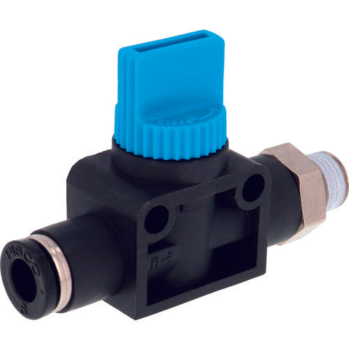 PISCO 핸드 밸브 스트레이트 A3 방향 밸브 튜브 6 출력 R1/8 HV6-01 1개