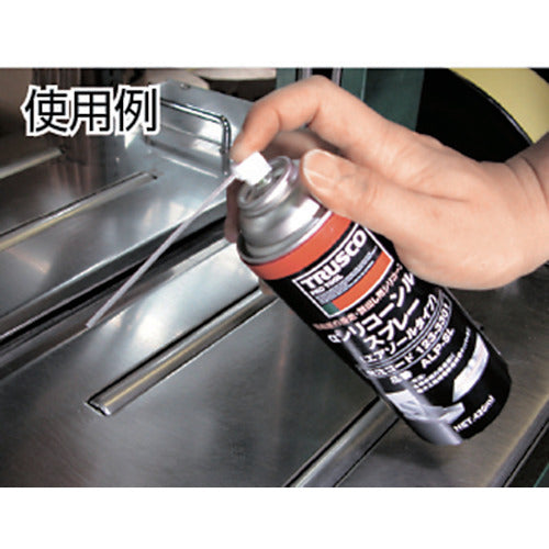 TRUSCO α 실리콘 루브 스프레이 420ml ALP-SL 1개