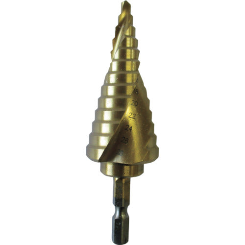 Light hexagonal shaft spiral titanium LST-428 LST-428 1 piece