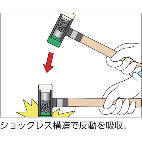 OH ショックレスハンマー#4 OS-60 1本