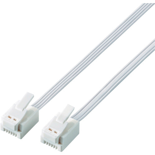 ELECOM Anti-break modular cable 20m White MJ-T20WH 1 piece