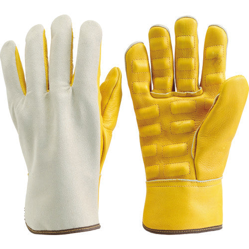 TRUSCO Anti-Vibration Safety Work Gloves, Free Size, JK-SL, 1 Pair