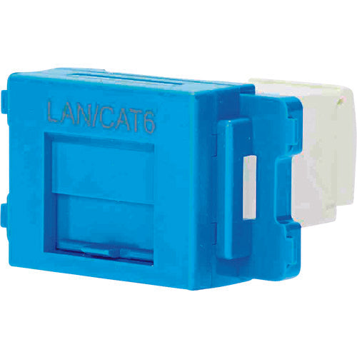 PANDUIT 카테고리 6JIS 플레이트용 잭 키트 블루 JAOSSP6TGBU 1개