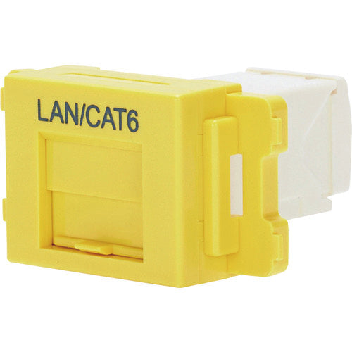 PANDUIT 카테고리 6JIS 플레이트 용 잭 키트 황색 JAOSSP6TGYL 1 개