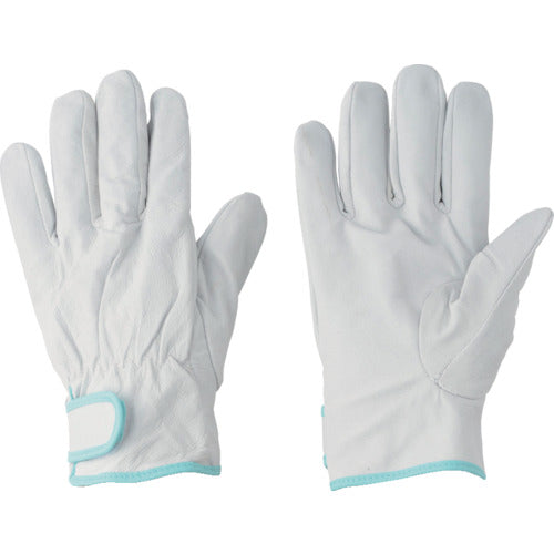 Kawanishi genuine pig leather gloves (Velcro cuffs) Pig Ranger with inner cotton lining 1P M size 2390-M 1 pair