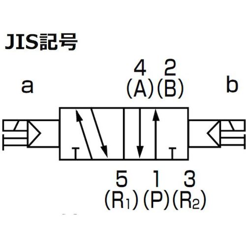 CKD 파일럿식 5포트 밸브 베이스 배관 4GB129R-00-A2N-3 1개