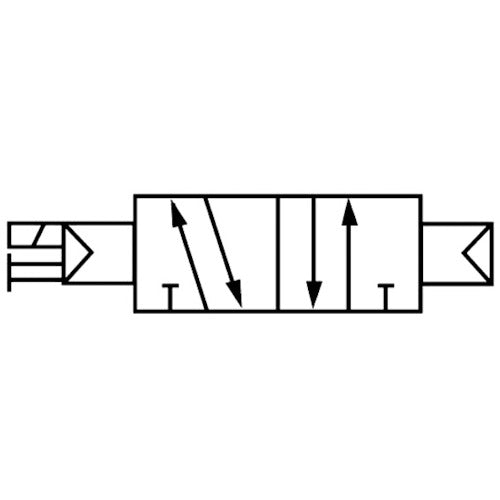 CKD パイロット式5ポート弁 ダイレクト配管 4GA319R-C10-E2-3 1個