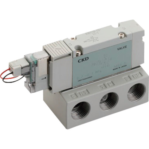CKD 파일럿식 5포트 밸브 베이스 배관 4GB310R-08-E2-3 1개