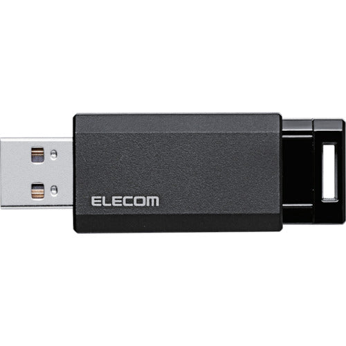 ELECOM USB3.1(Gen1) 대응 노크식 USB 메모리 32GB 블랙 MF-PKU3032GBK 1개