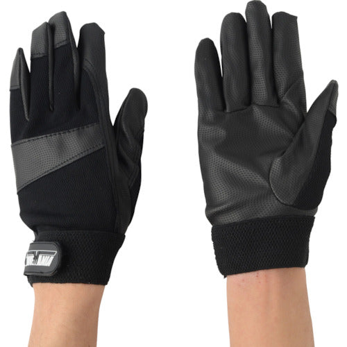 카와니시 PU 팬텀 블랙 1P L 사이즈 2973BK-L 10쌍