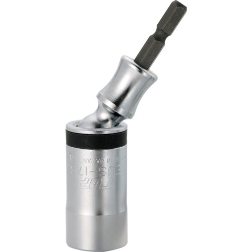 TOP 電動ドリル用ユニバーサルショートソケット 対辺17mm EUS-17S 1 個