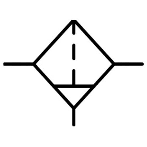 CKD 에어 필터 백색 시리즈 F1000-6-W-F1 1개