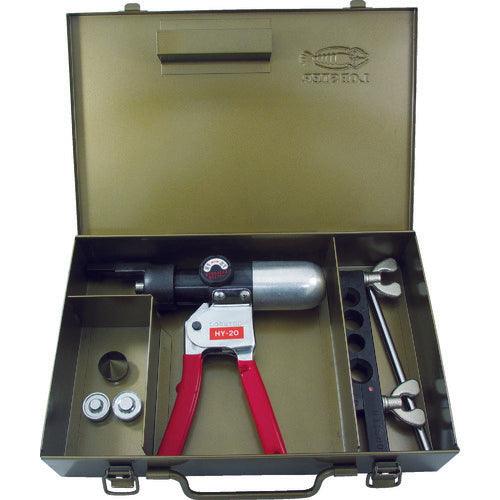 エビ 手動油圧式つば出し工具セット TTH20 1 S