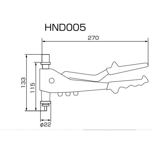 EBI Hand Nutter HND005 1 unit