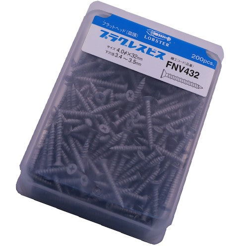 새우 플러그리스 나사(200개입) 4.0X32mm FNV432 1 PK